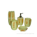 promotions ceramic bath accessory set